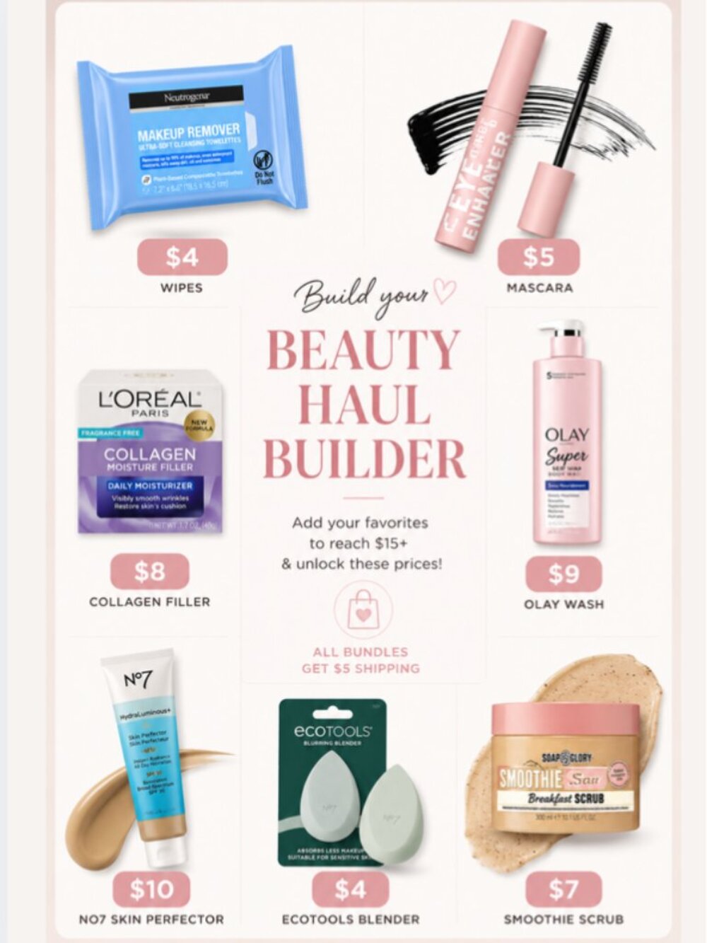 $15 MINIMUM - Beauty Haul Builder - Pick Your Favorites